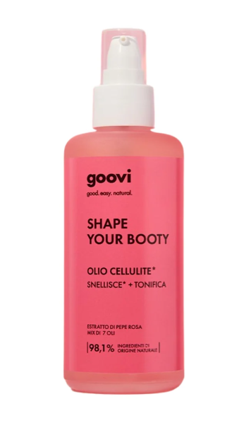 Goovi Olio Cellulite Rimodellante Con Oli Naturali E Attivi 150 ml